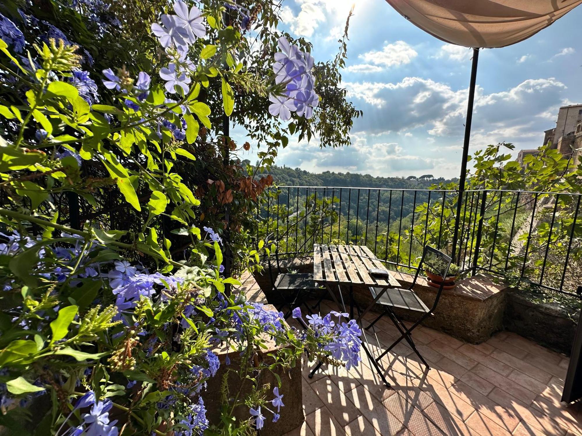 ピティリアーノ Terrazza Sul Tufoヴィラ エクステリア 写真